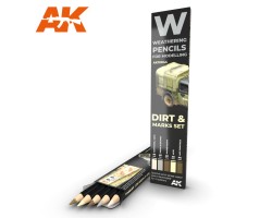 Weathering Pencil Set Dirt and Marks